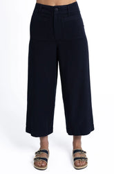 Humidity Marley Wide Leg Pants - Navy